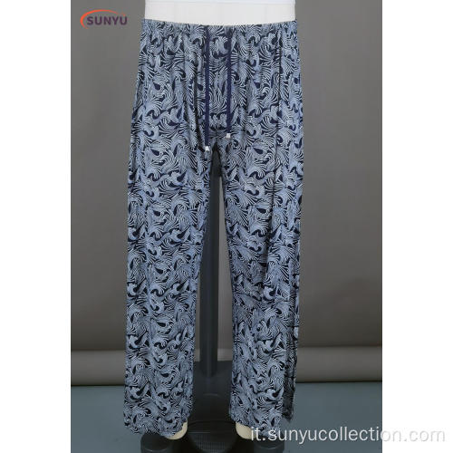 Ladie&#39;s Plus Size All Over Print Jersey Pants